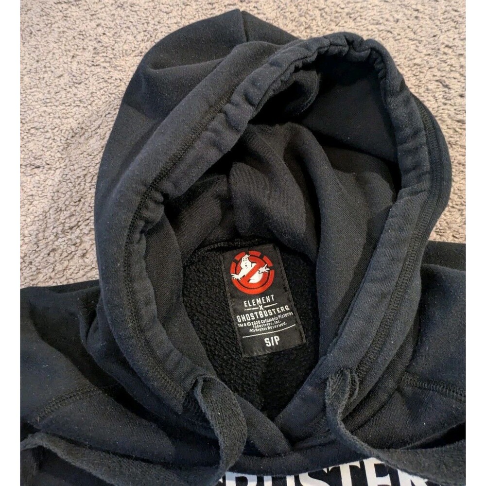 Rare Element X Ghostbusters Pullover Black Hoodie… - image 4